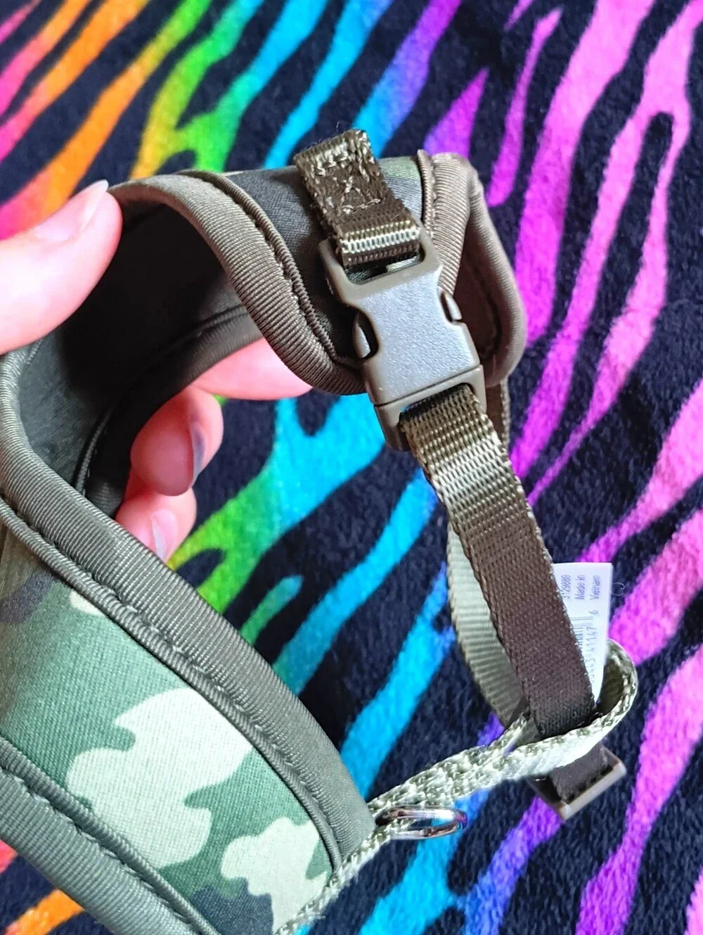 🖤 Bond & Co. Camo Print Cat Harness Leash Set Small S/M Medium Camoflauge Pets